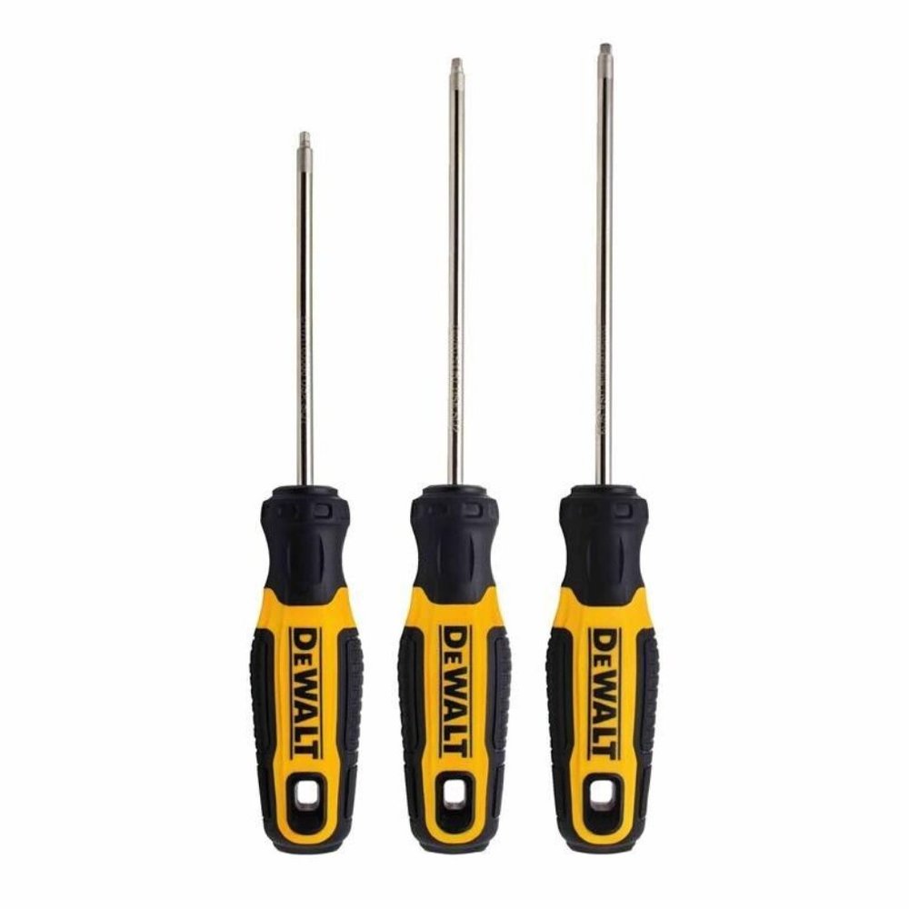 Dewalt 3 Piece Square Screwdriver Set